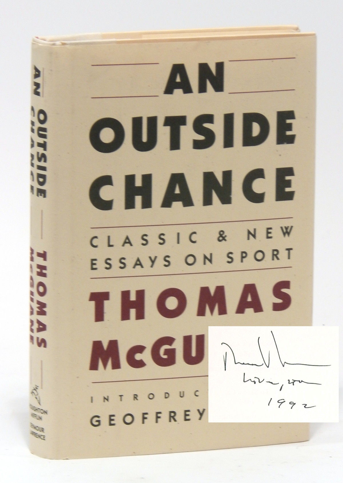 An Outside Chance: Classic & New Essays on Sport