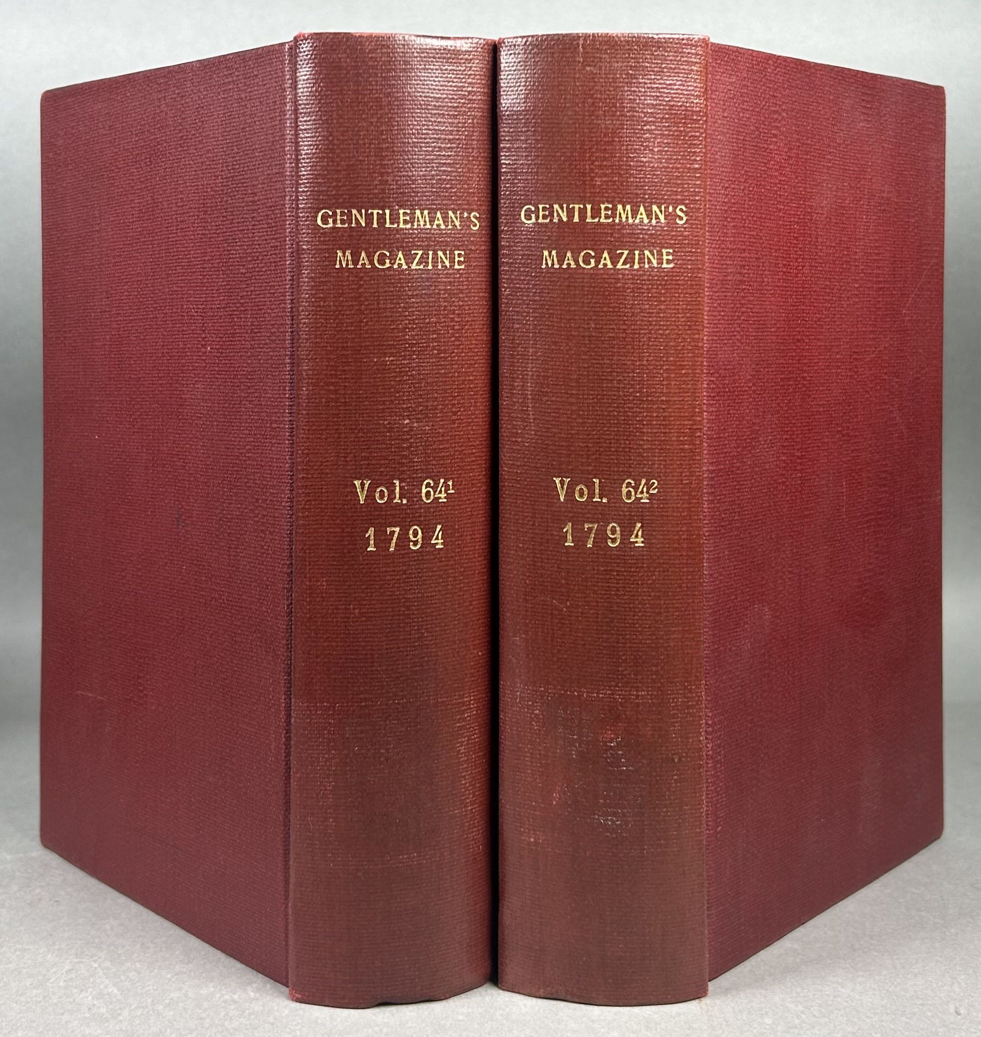 The Gentleman's Magazine: and Historical Chronicle. For the Year MDCCXCIV. Vol. 64. Part the First and Part the Second